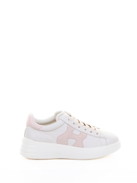 White pink women's Rebel sneaker