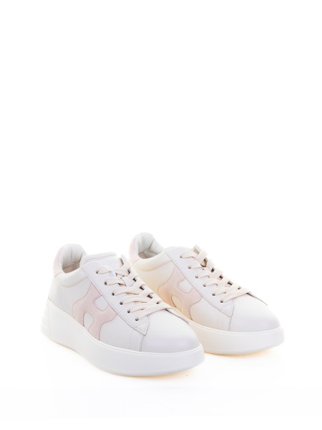 Sneaker Rebel donna bianco rosa 2