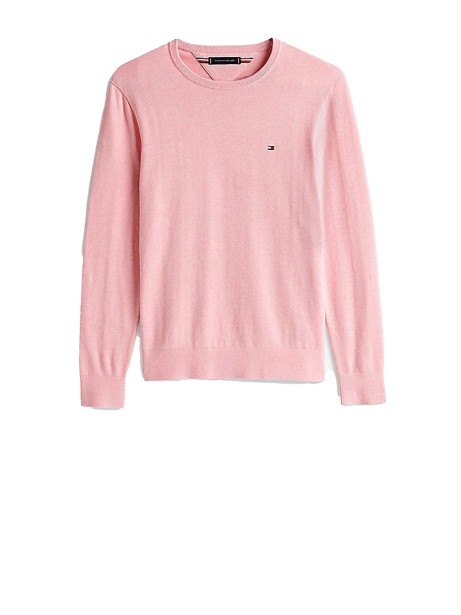 Pullover con logo ricamato