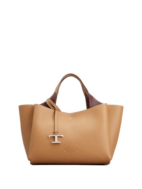 Mini Leather Shopper with Adjustable Shoulder Strap