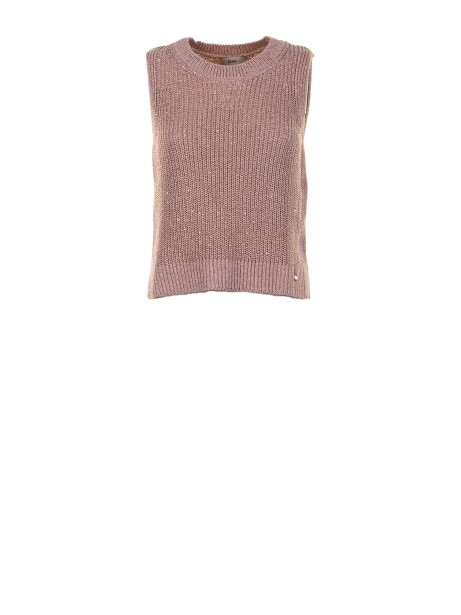 Pink Knit Vest