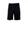 Bermuda black cotton