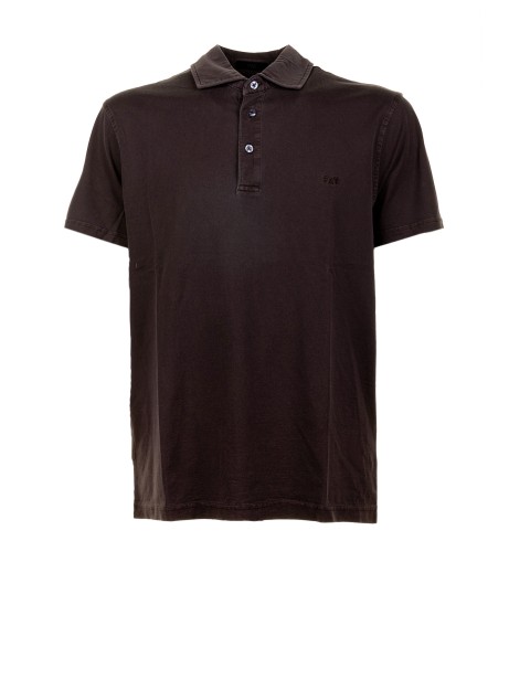 Brown Short Sleeve Polo