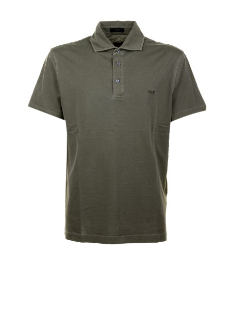 Green Short Sleeve Polo