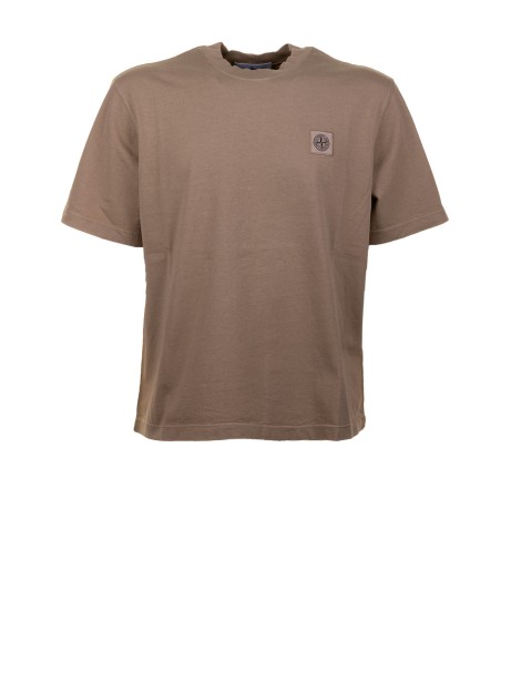 Biscuit T-shirt with logo