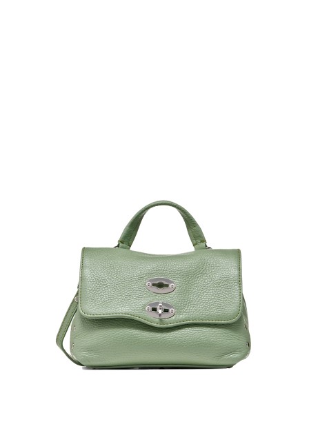 Postina Daily Baby Handbag in Green Leather