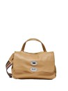 Postina Daily S Handbag Brown Leather