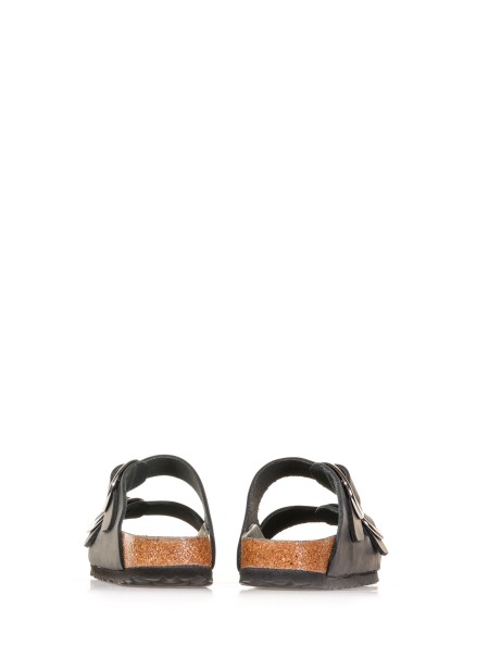 Ciabatta Arizona Big Buckle in pelle oliata