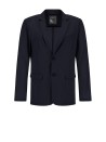 Giacca monopetto blu navy