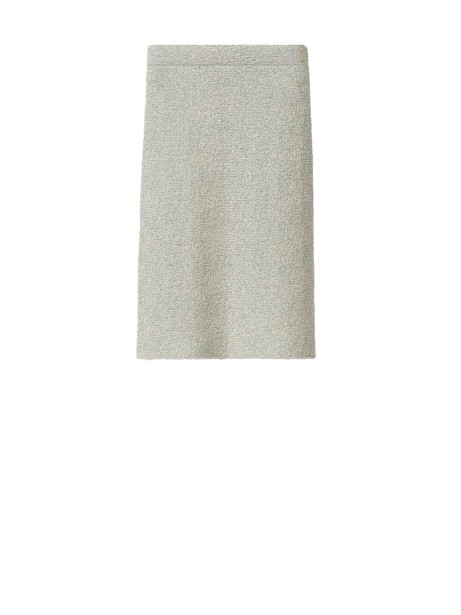 Knitted midi skirt