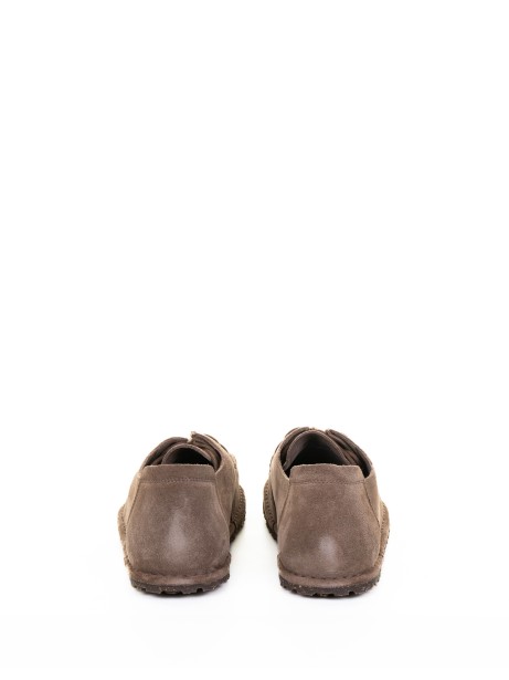 Mocassino Utti Lace in suede tortora