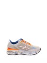 Sneaker Moerun 7301 uomo grigio arancio