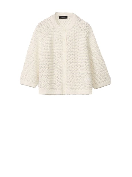 White perforated jacket White perforated jacket