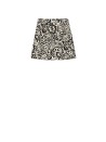 Mini Skirt Black White