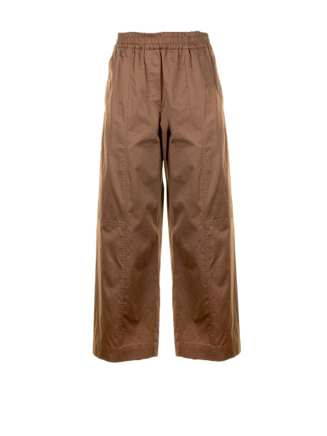 Brown High Waist Trousers