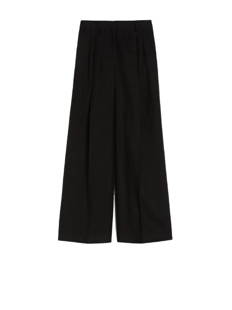 Black Wide Leg Trousers