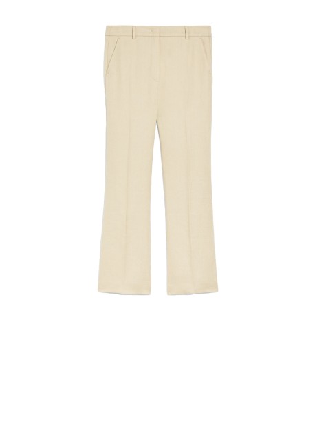 Pantalone flare sabbia Pantalone flare sabbia