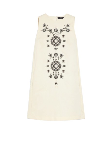 Ivory Canvas Dress