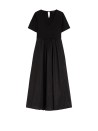 Long black jersey dress