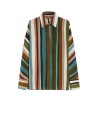 Multicolor Striped Silk Shirt