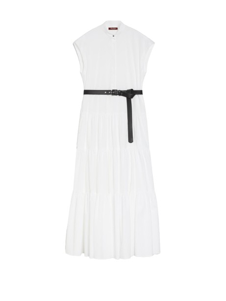 White Dress with Belt