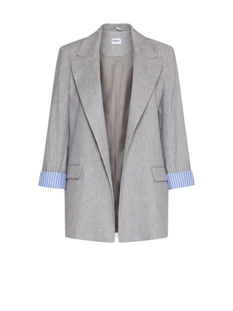 Grey Jacket with Lapels