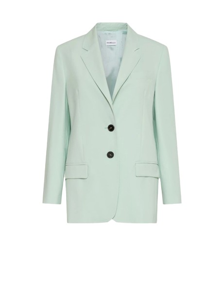 Light Green Single Breasted Jacket