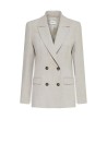 Double Breasted Jacket Sand Women