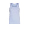 Blue Top with Rhinestones