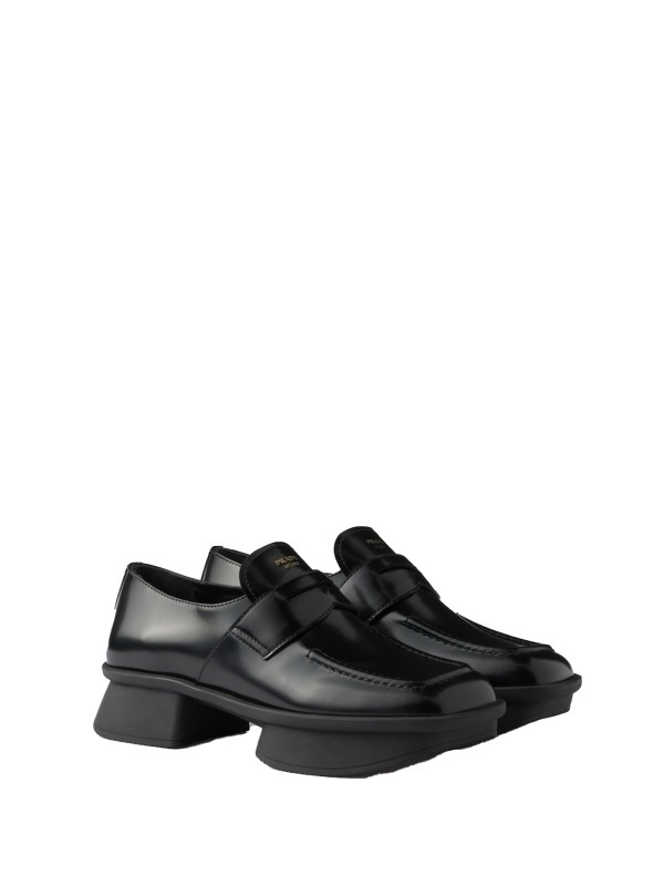 Equal Brushed Leather Loafers