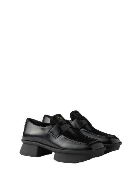 Equal Brushed Leather Loafers