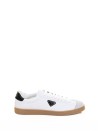 White sneakers with logo