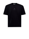 T-shirt nera uomo con logo