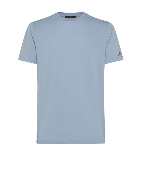 T-shirt azzurra uomo