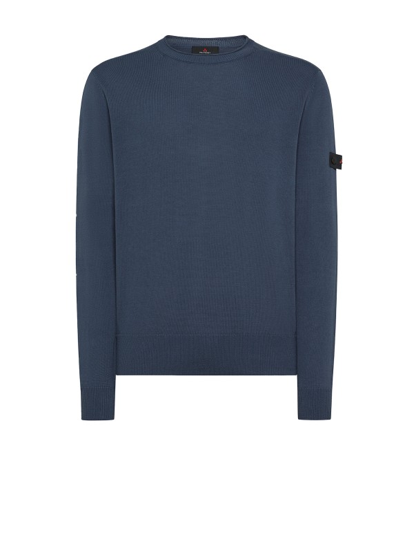 Blue Crewneck Sweater Blue Crewneck Sweater