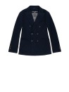 Navy Blue Double Breasted Jacket for Men