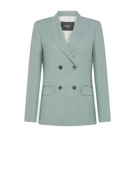 Green Double Breasted Jacket
