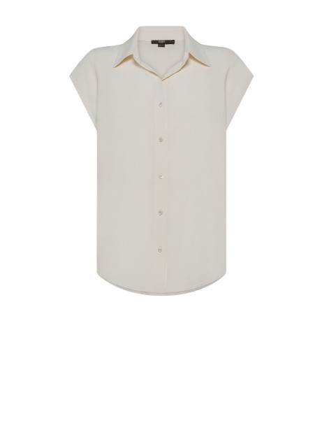 Cream Short Sleeve Shirt
