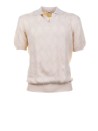 Polo men's butter cotton rhombus thread