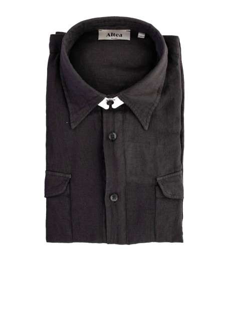 Brown Linen Shirt