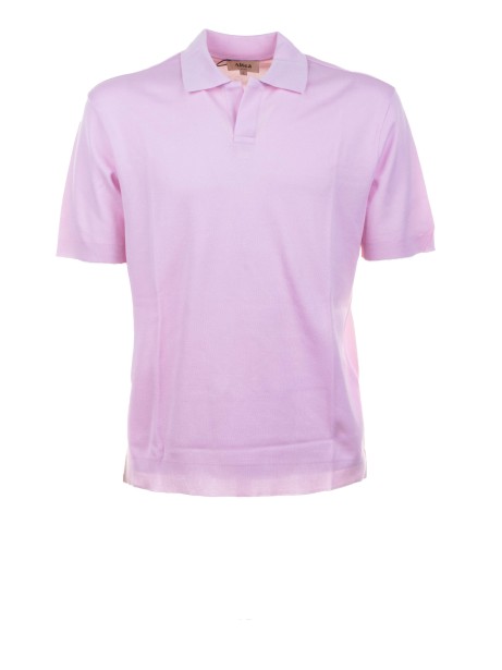 Pink Cotton Polo