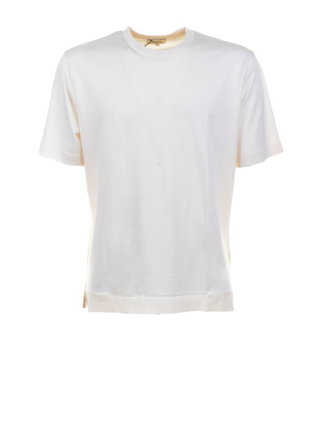 White jersey T-shirt
