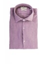Men's Pink Linen Shirt