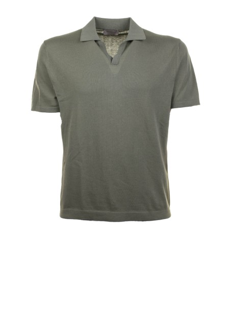 Polo Dark Green Men