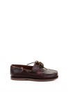 Brown Leather Boat Moccasin