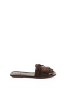 H685 Flat Sandals with fringes