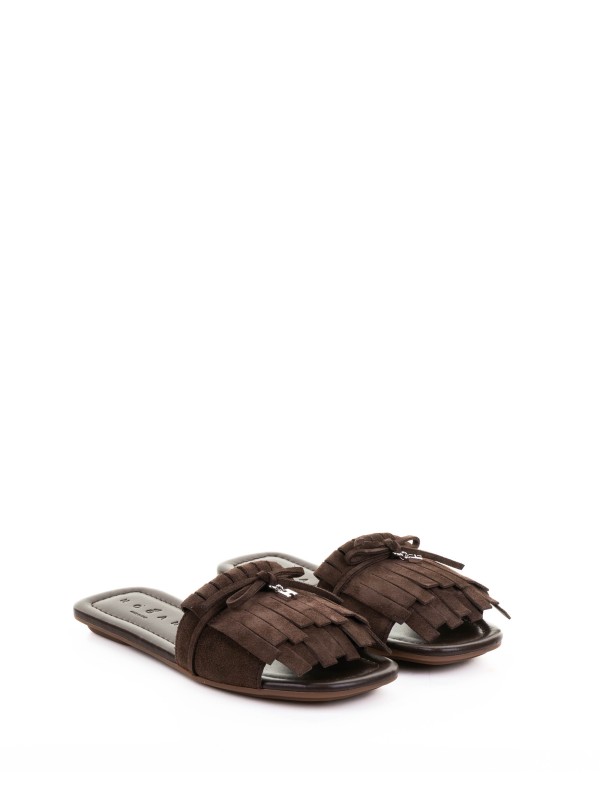 Sandali Flat H685 con frange