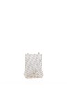 Mini White Leather Shoulder Bag