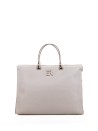 Petra Tote Bag in Sand Hammered Eco-Leather