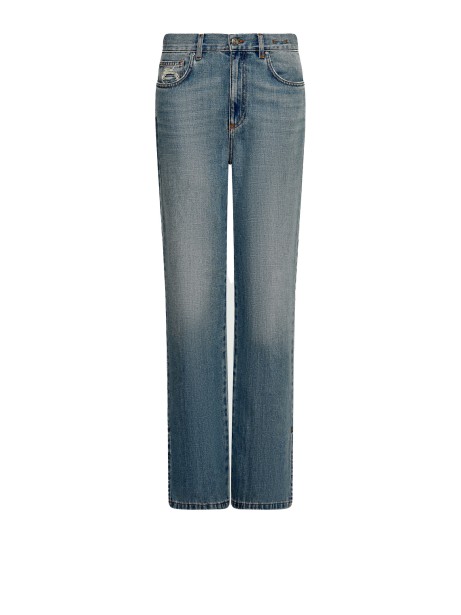 Jeans donna a vita alta